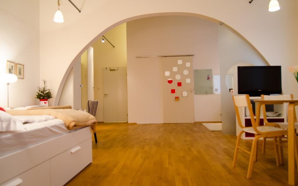 Апартаменты Design Loft Rossau Вена Номер фото